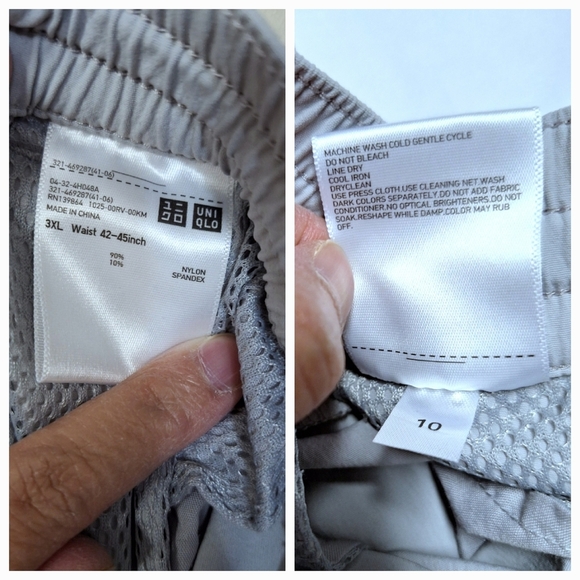 Uniqlo Womens Sporty Crop Ankle Pants Elastic Waist w Drawstring Gray 3XL - Picture 15 of 16